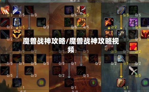 魔兽战神攻略/魔兽战神攻略视频