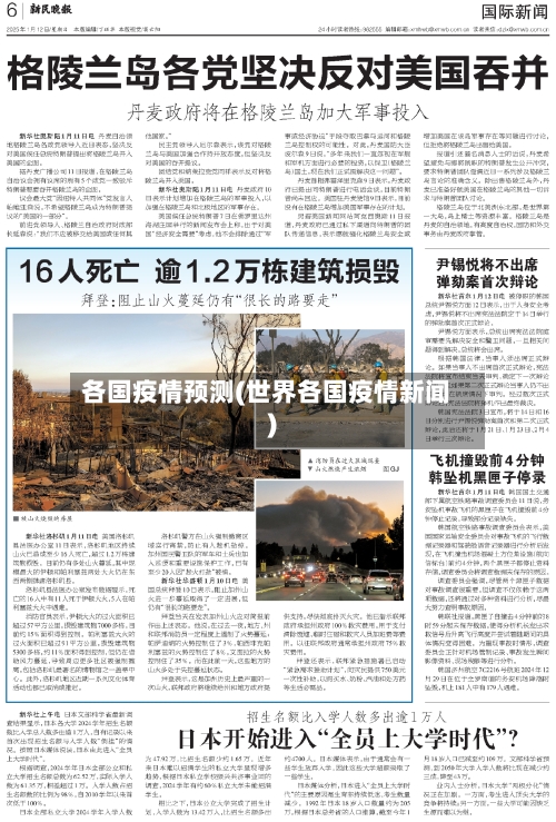 各国疫情预测(世界各国疫情新闻)-第3张图片