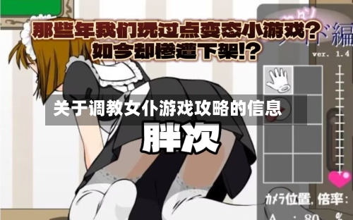 关于调教女仆游戏攻略的信息