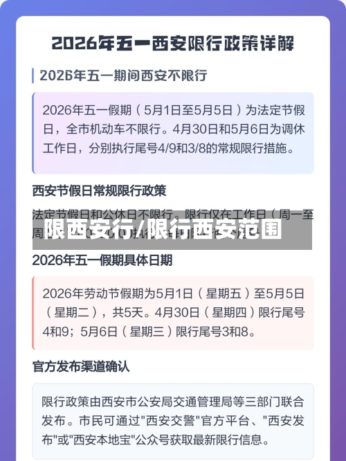 限西安行/限行西安范围-第2张图片