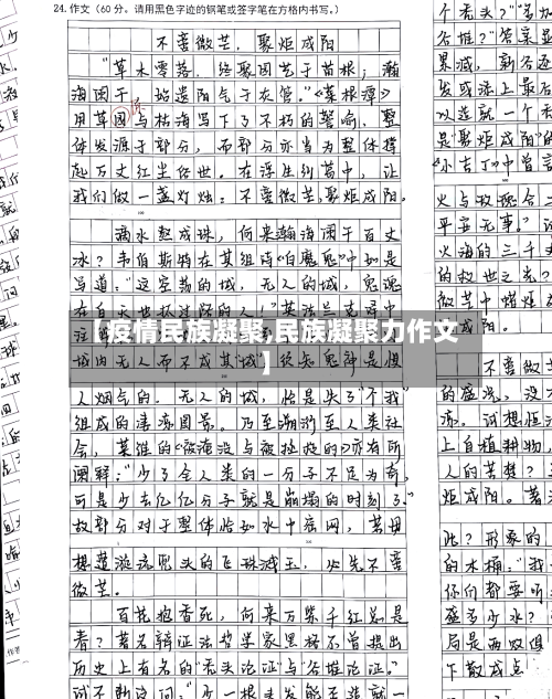 【疫情民族凝聚,民族凝聚力作文】-第2张图片