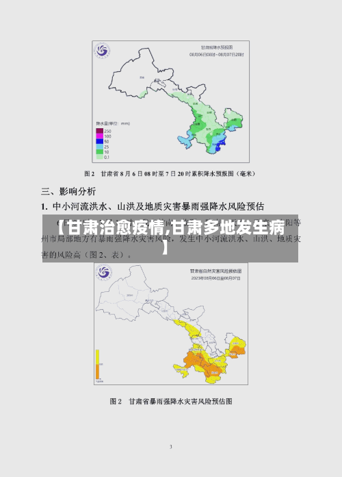 【甘肃治愈疫情,甘肃多地发生病】