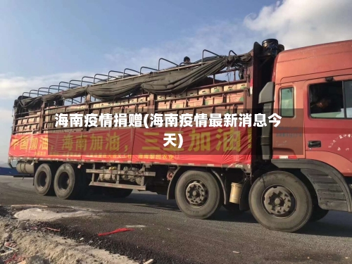 海南疫情捐赠(海南疫情最新消息今天)